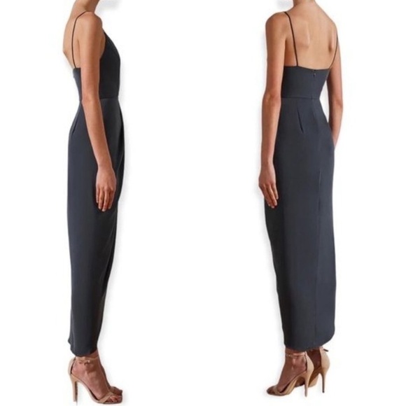 Shona Joy Charcoal Maxi Dress - Picture 2 of 13